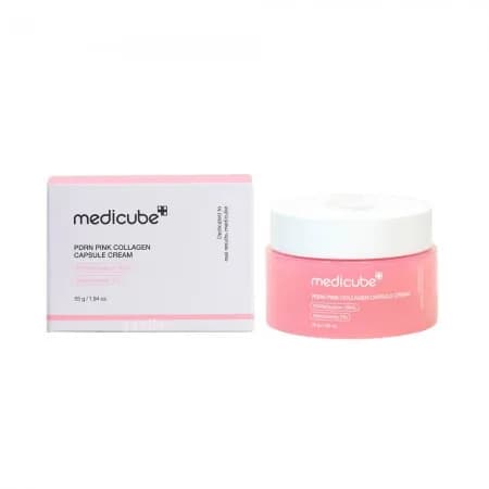 Creme Facial Medicube PDRN Pink Collagen Capsule Cream 55G