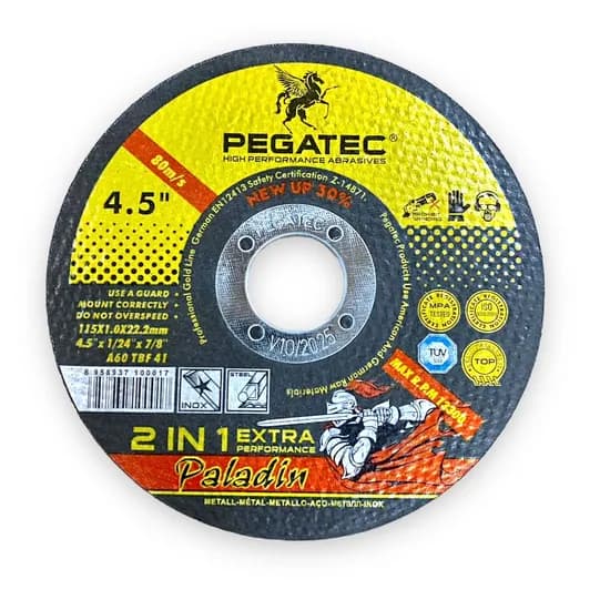 Maq. Disco de Corte Aço 115 X 1.0 X 22, 1.0MM 4.5" T41 80M/s