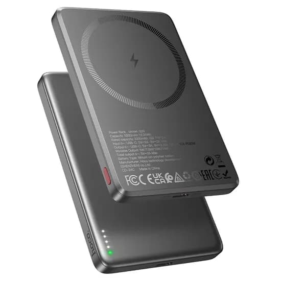 Carregador Portátil Hoco Q26 20W 5000MAH - Gray