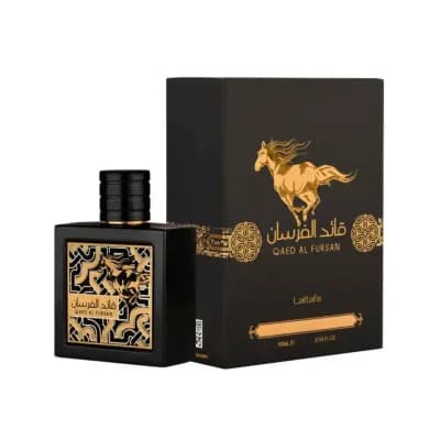 Lattafa Qaed Al Fursan Preto Mas 90ML