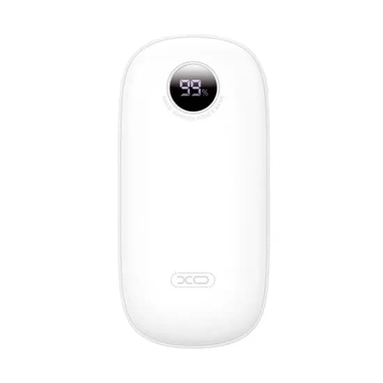 Aquecedor de Mãos/Carregador Portátil Xo PHW01 Tela Digital/4000MAH – Branco
