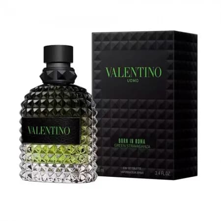 Perfume Valentino Uomo Born In Roma Green Stravaganza Edt Masculino 100ML