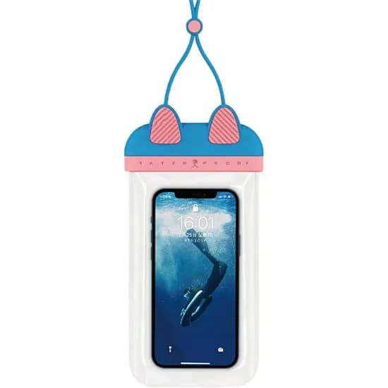 Porta Celular Wiwu Kitty Waterprof - Blue