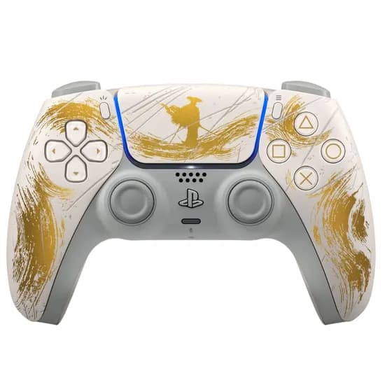 Controle Sony Dualsense para Playstation 5 CFI-ZCT1J - Ghost Of Yotei Gold Limited Edition (Japonês)