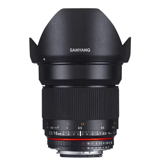 Lente Samyang Fuji MF DSLR 16MM F/2.0 X Aps-C