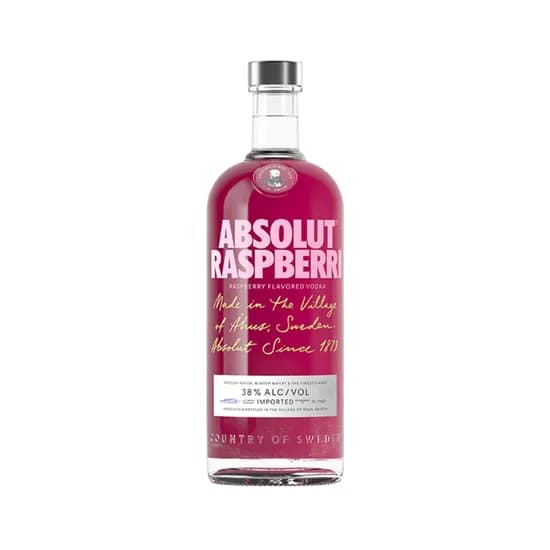 Absolut Rasprerry 1LT Vodka-Suécia
