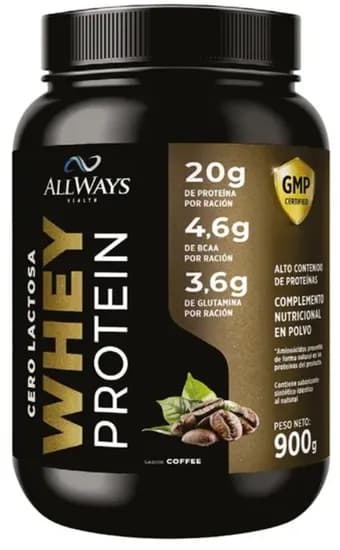Supl Allways Whey Protein 900GR Coffe