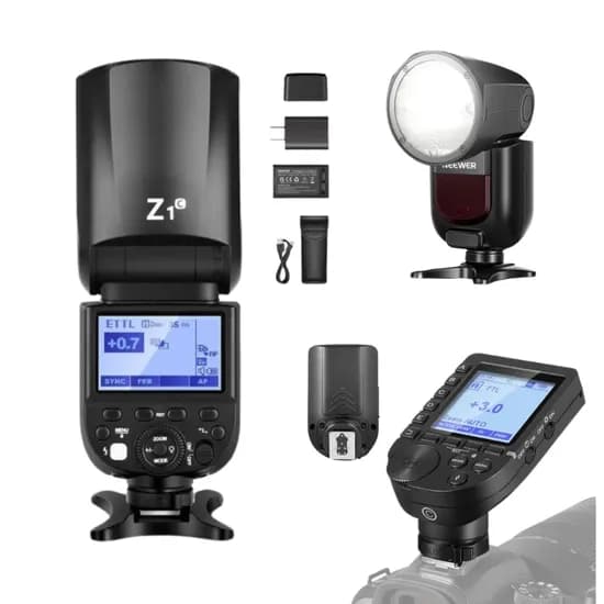 Kit Neewer Flash Z1-Canon + Rádio