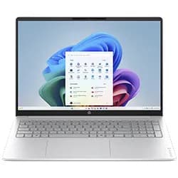 Notebook HP Omnibook 3 16-BY0205DX AMD Ryzen 5 40 Tela Touch 2K Ips 16.0" / 16GB de Ram / 256GB SSD / WIN11 - Prata (Inglês) (D10E8UA#Aba)