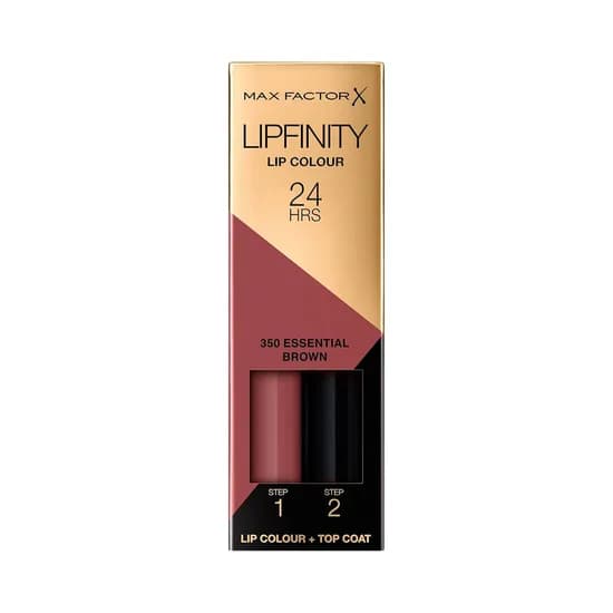 Set de Cosméticos Max Factor Lipfinity 24HS 350 Essential Brown 2 Piezas