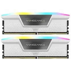 Memória Ram Corsair Vengeance RGB 32GB (2X16GB) 5200MHZ - Branco (CMH32GX5M2B5200C40W)