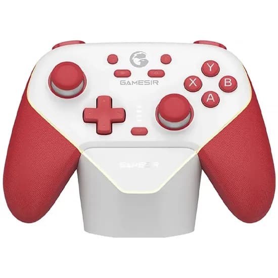 Controle Sem Fio Gamesir Super Nova T4N Pro para PC/Nintendo Switch/Smartphone + Base de Carga