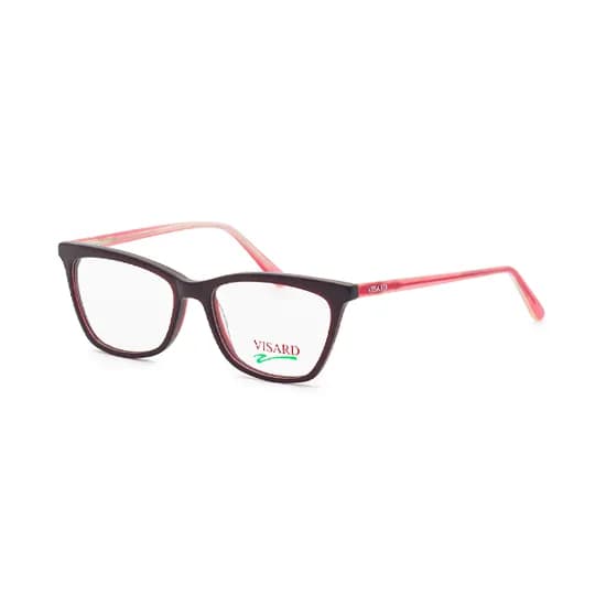 Armação para Óculos de Grau Visard CO5865 Col.05 Tam. 54-17-140MM - Preto/Rosa