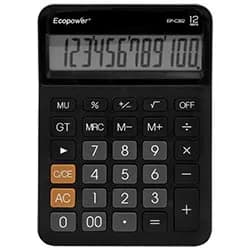 Calculadora com Bobina Casio HR-8RC 12 Dígitos - Preto