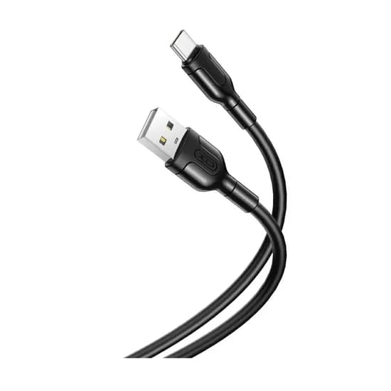 Cabo Xo NB212 Type-C/Type-C 2.1A/1M - Preto