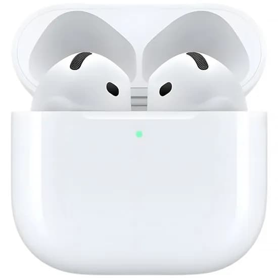 Fone de Ouvido Sem Fio Apple Airpods 4 Anc MXP93LL com USB-C Charging Case - Branco (s/ Lacre)