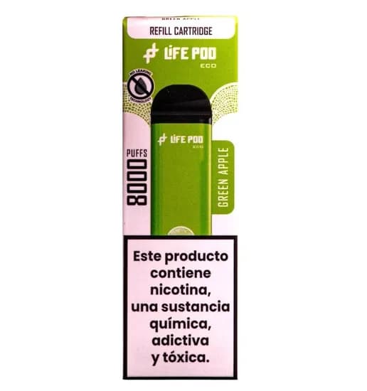 Life Pod 8K Eco Pro Refill Green Apple