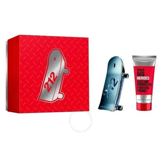 Carolina Herrera Perfume Kit 212 Heroes Forever Eau de Toilette 90ML + SG100ML