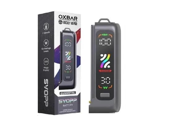 Oxbar G32K Smart Battery Svopp Gunmetal 1100AM
