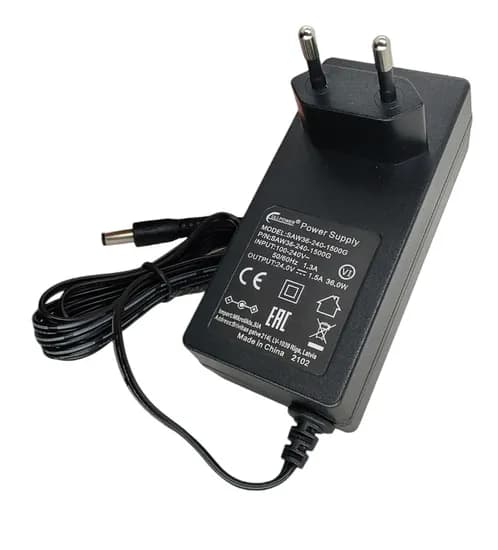Mikrotik Fonte 24V 1.5AMP 36W SAW36-240-1500G