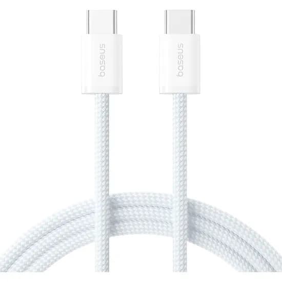 Cabo USB-C para USB-C Baseus Dynamic 100 W - Branco 1 Metro (P10381400211-00)
