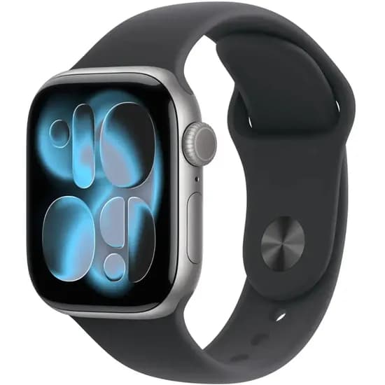 Apple Watch Serie 11 42MM MEQW4LW/A GPS s/M - Space Gray/Black Sport Band