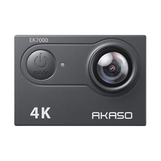 Camera de Video Akaso EK7000 Camera de Ação Esportiva 20MP / 4K Ultra HD /2 Baterias / Remoto - Preto