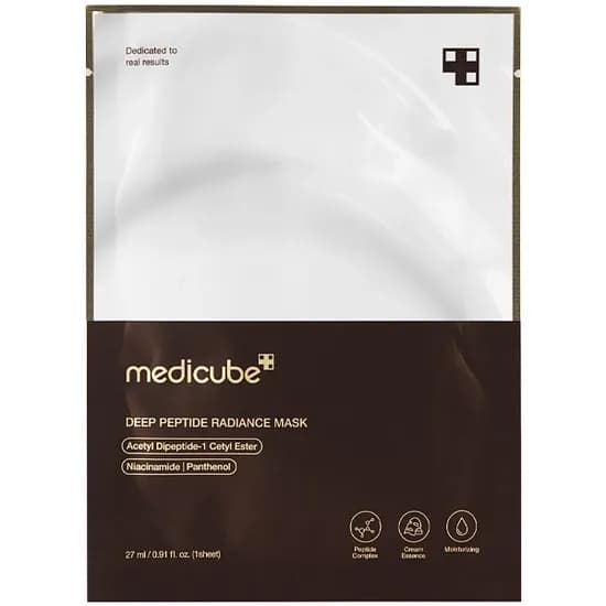 Máscara Facial Medicube Deep Peptide Radiance Mask - 1 Unidade