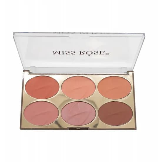 Paleta de Blush Miss Rôse 7004-017N2 6 Colores