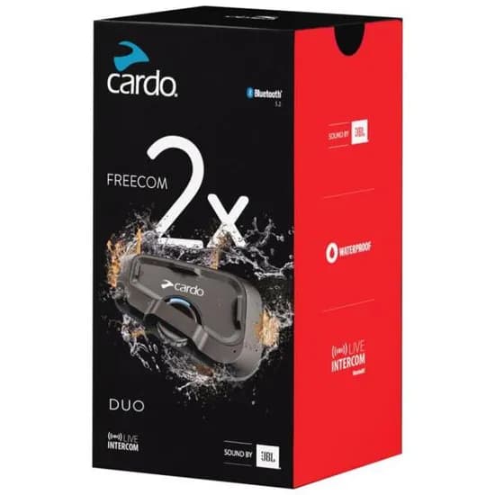 Intercomunicador Cardo Freecom 2X Duo Sound BY JBL