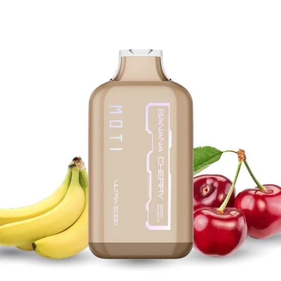 Vaper Moti Ultra 6000 Banana Cherry 5%