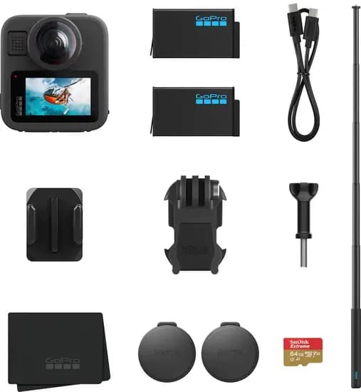 Câmera Gopro MAX2 360 8K Accessory Bundle CHDFZ-311-RW