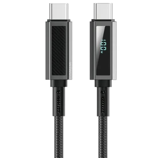 Cabo USB Wiwu WI-C079 USB-C A USB-C - Black