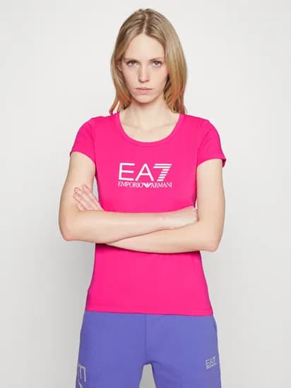 Camiseta Femenino Emporio Armani EA7 Mangas Cortas