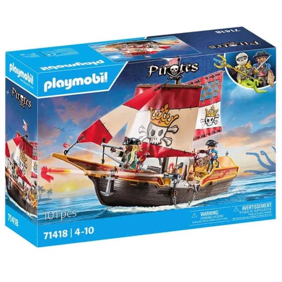 Brinquedo Playmobil Navio Pirata