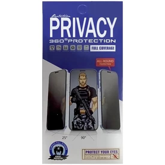 Película para iPhone 17 Pro Max Privacy Unipha