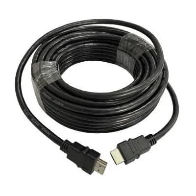 Cabo HDMI p/ HDMI 10M HDTV Negro