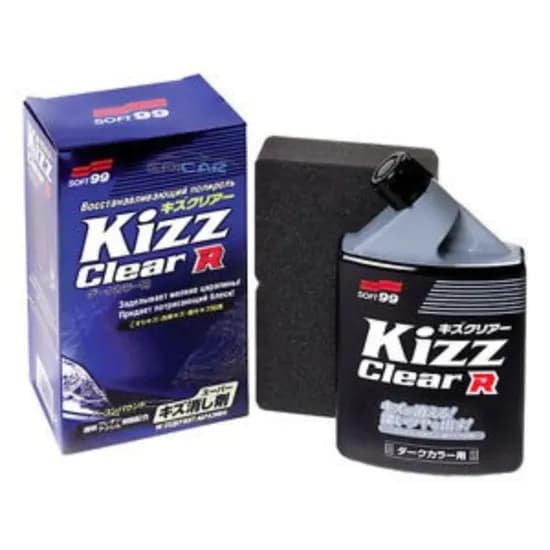 SOFT99 Kizz Clear Cera Liquida para Autos Oscuros