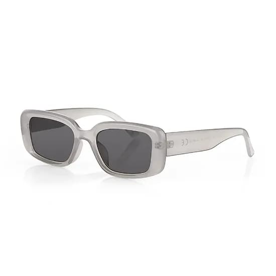 Oculos de Sol Feminino Daniel Klein DK4316-3 / Estilo Retangular - Transparente/Preto