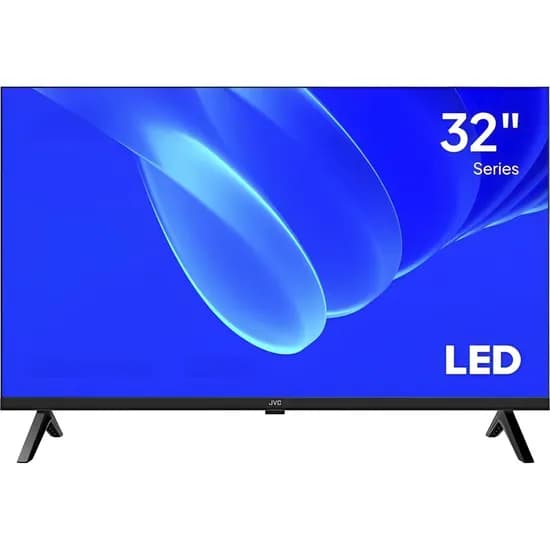 TV Smart LED JVC 32KM158 32" HD Google TV Wi-Fi - Preto