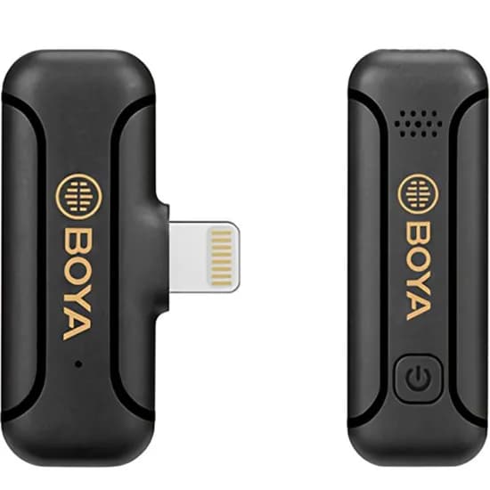 Microfone Boya BY-WM3T2-D1 Wireless iPhone (1TX+1RX)
