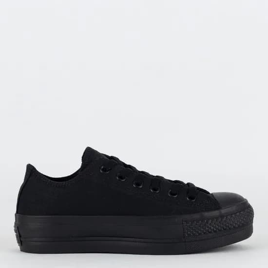Calzado Converse Plataforma Alta Ox Monochrome Negro