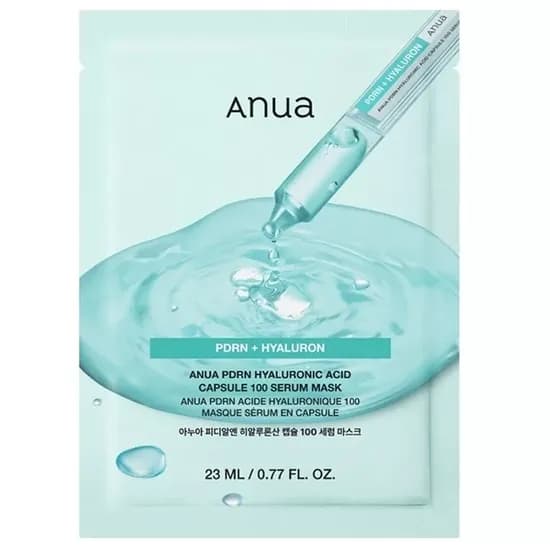 Máscara Facial Anua PDRN Hyaluronic Acid Capsule 100 Serum Mask - 1 Unidade