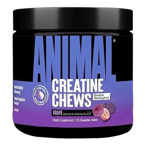 Creatina Animal Chews Grape 120 Tabletes