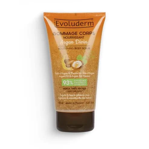 Evoluderm Crema Exfoliante Argan Divin Nourishing Body Scrub Corporal 150ML s/C