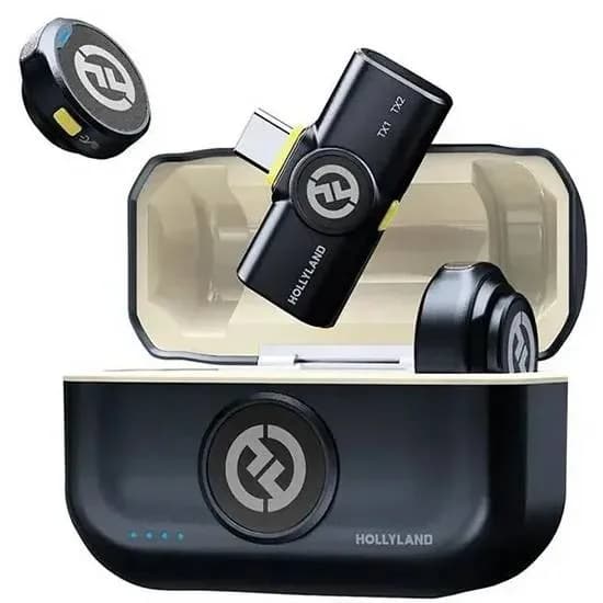 Microfone Wireless Hollyland Lark M2 USB-C Black