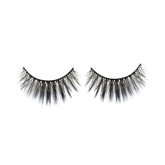 Cílios Postiços Velvet Fashion Faux Mink 3D-35 - Preto
