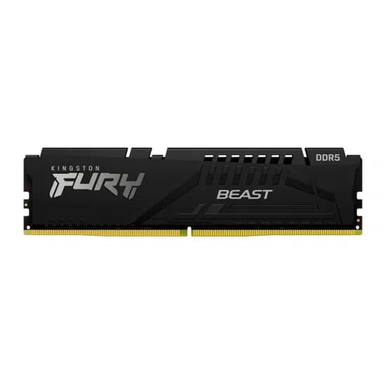 Memória Kingston Fury Beast, DDR5 32GB (1X32GB), 5600MHZ, KF556C40BB/32, Preto