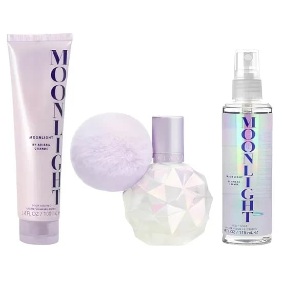 Kit Perfume Ariana Grande Moonlight Edp - Feminino 3 Peças