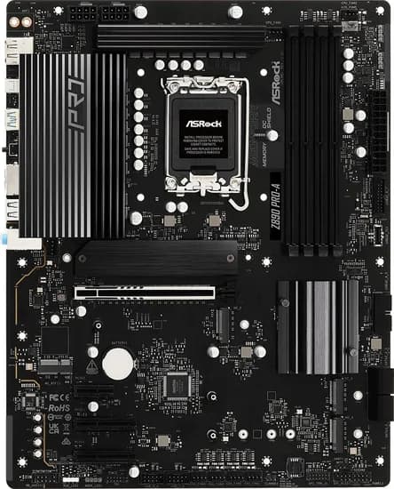 Placa Mãe Asrock Z890 Pro-A LGA1851/ 4XDDR5/ PCI-e/ HDMI/ DP/ USB-C